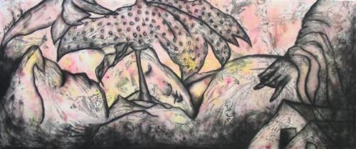 Untitled, Mixed media, 24 x 60 inch (1) (Small)