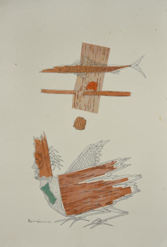 Untitled,Mixed Media on Paper, Size-14X24 inches (3)