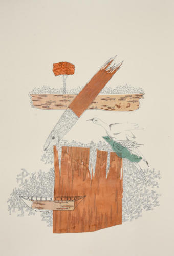 Untitled ,Mixed Media on Paper,Size- 14x24 inches (3)