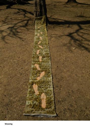 Journey ,Loom Tapestry, Size - 18 x 108 inches (other View)