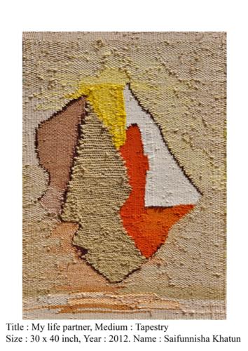 My life Partner, Tapestry, Size - 30x40 Inches