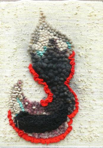 Title - Untitled, Medium - Tapestry (Weaving,Cloth,Jute,Colour , Size - 36 x 42 Inches