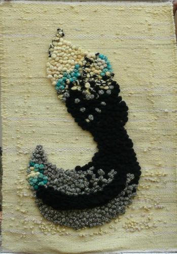 Title - Untitled, Medium - Tapestry (Weaving,Cloth,Jute,Colour , Size - 36 x 42 Inches (2)