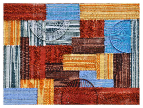 Untitled, Tapestry(Mural), Size - 18 x 30 inches