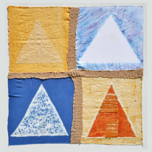 Untitled, Tapestry,Size 36 x 36 inches