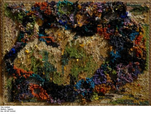 Untitled, Tapestry, Size - 36 x 42 inches